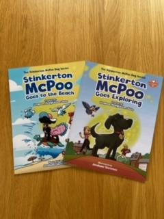 picture of both Stinkerton McPoo story books